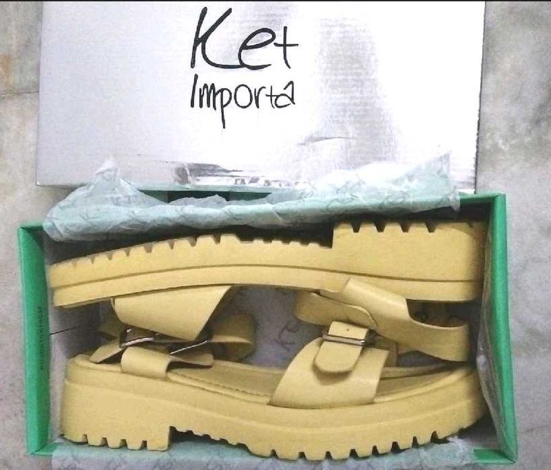 Platform Neon Sandals