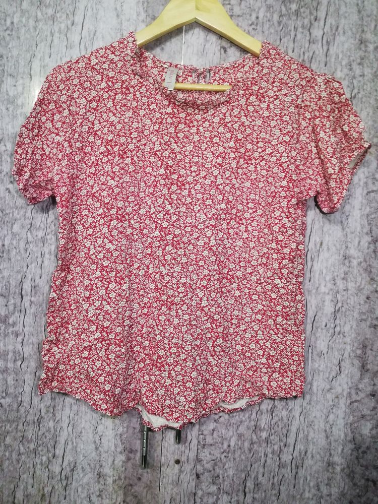 Floral Pattern Top For Women&#39;s