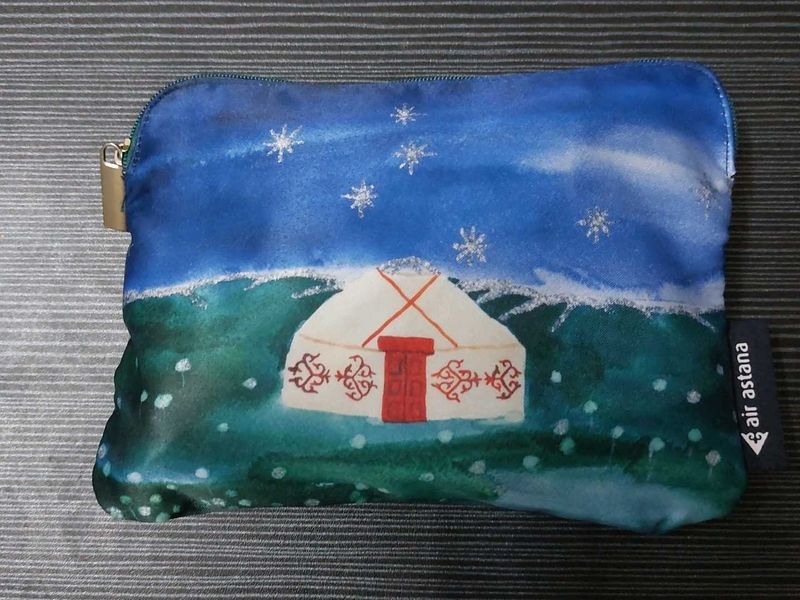 Air Astana Pouch