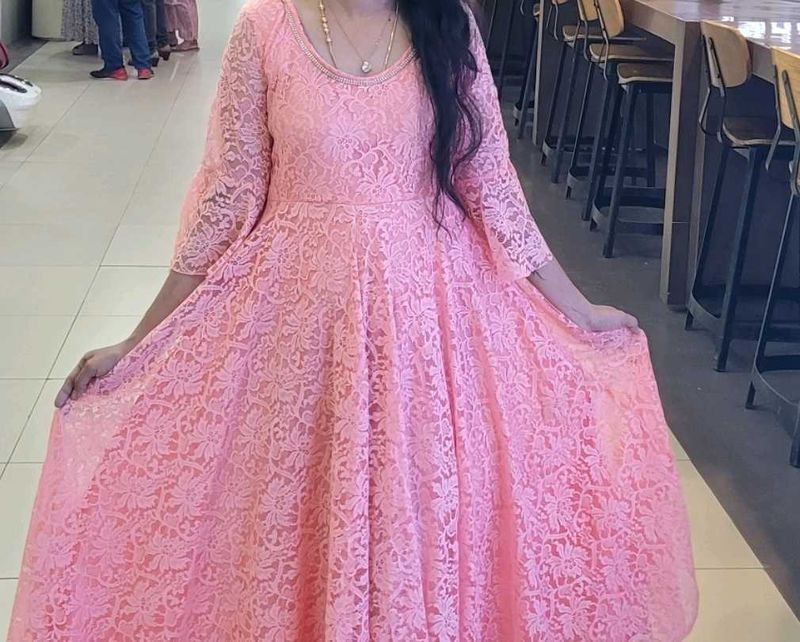 Pink Casual Dress(Women’s)