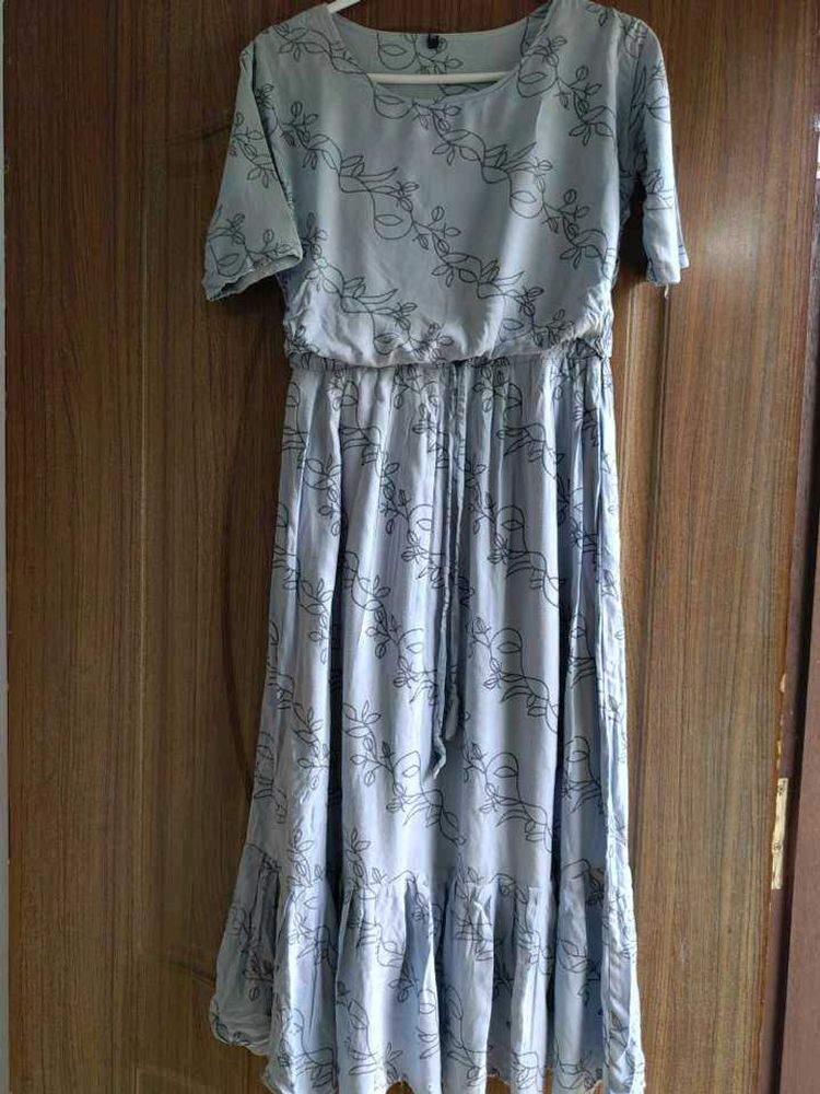 Floral Print Maxi Dress