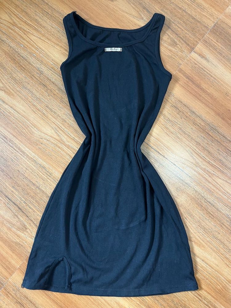 Side Slit Bodycon Tank Dress ❤️