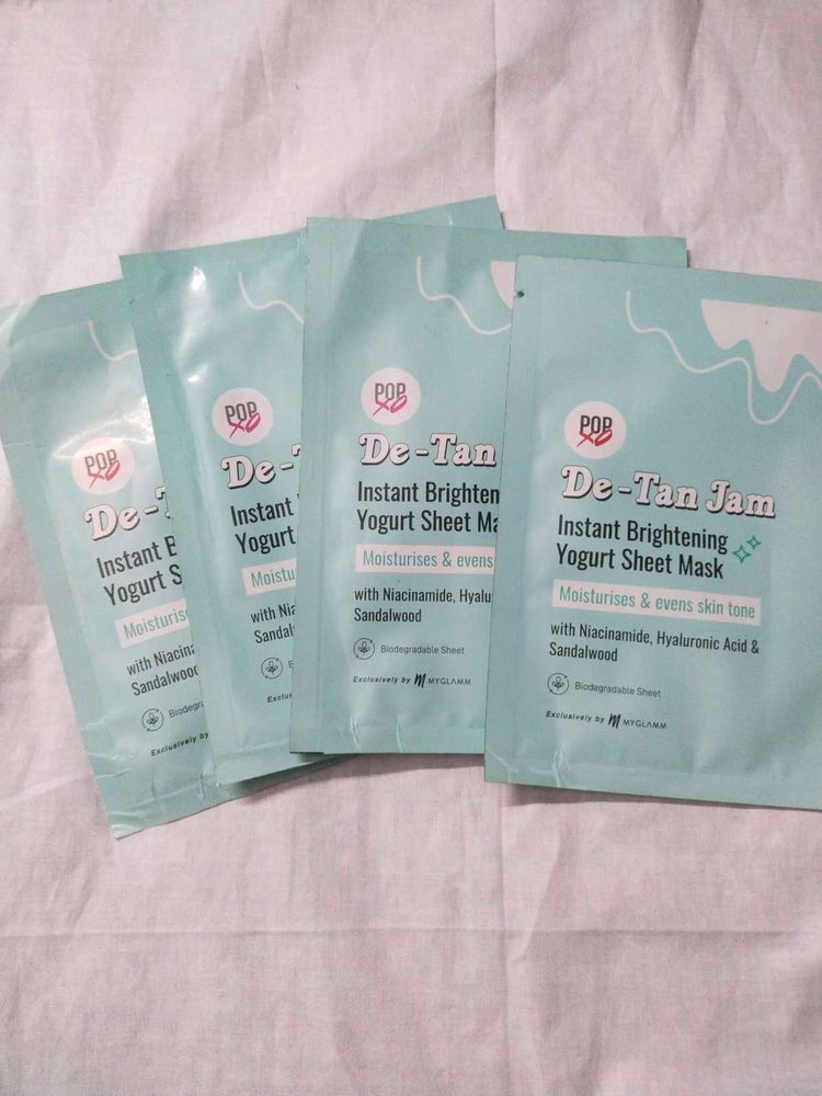 Pack Of 6 Facial Sheet Mask