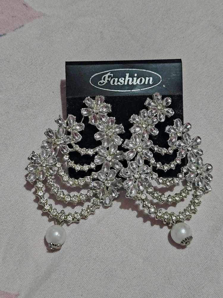 Elegant Pearl Drop Earrings