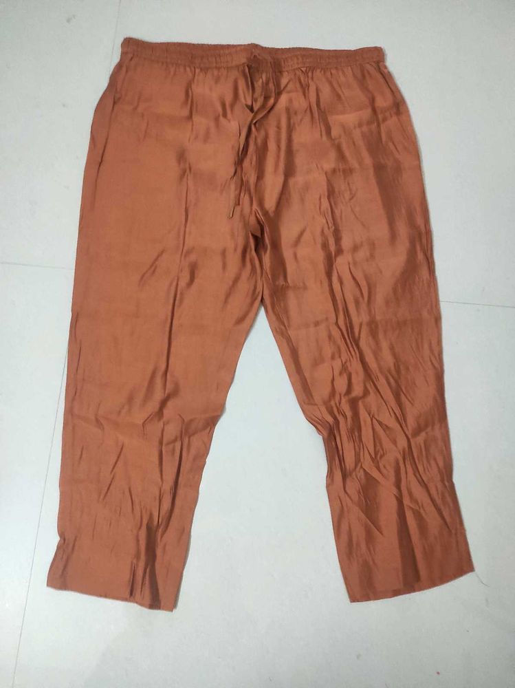 New 4xl Kurti Pants/Janasya Brand/Silk Cotton