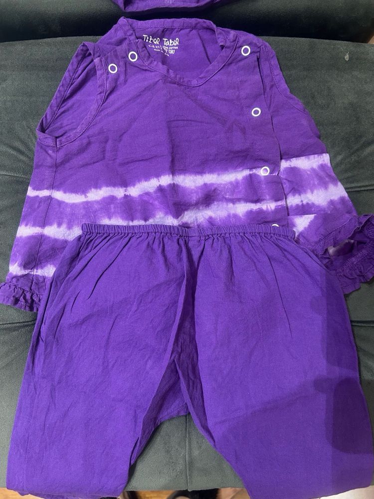 Indo Western Coord Set For Baby