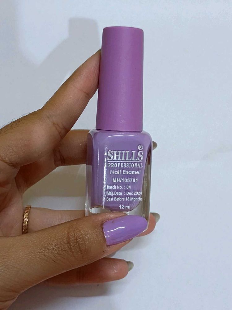 Lavender Nail Polish By Shills Professional