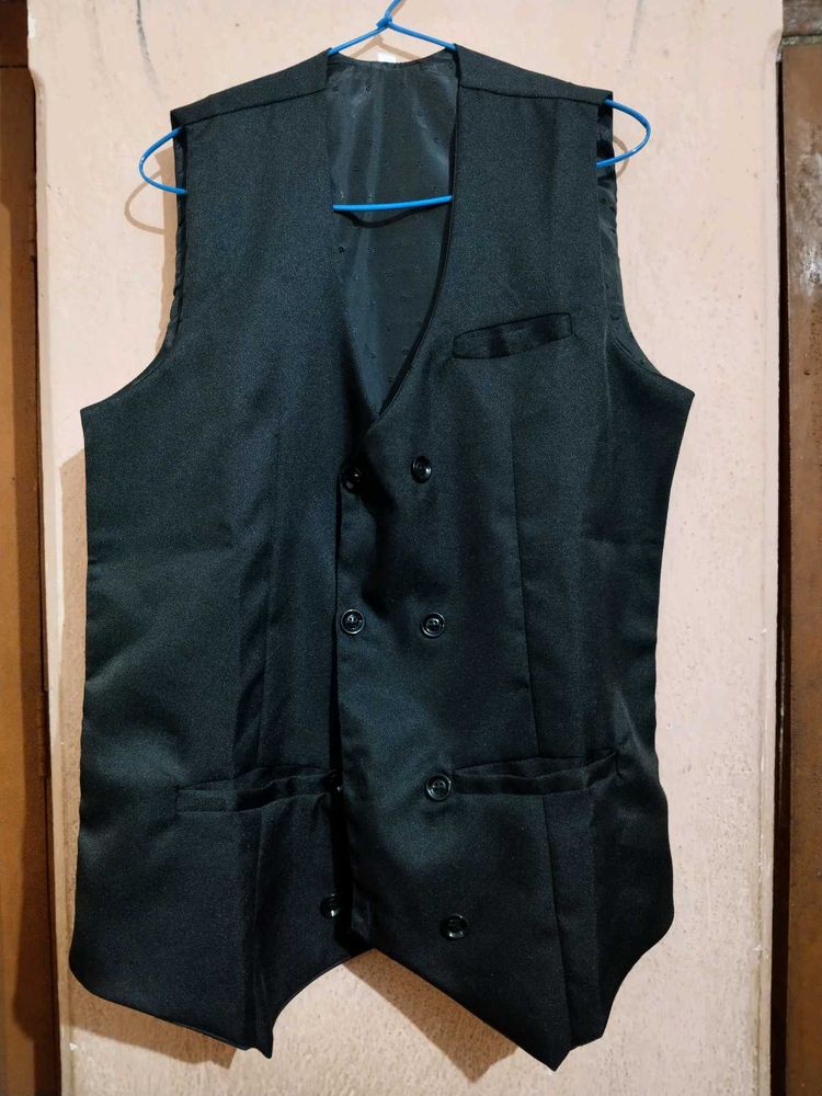 Stylish Black Waistcoat