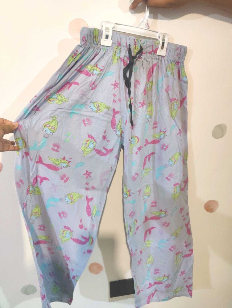 Mermaid Cotton Pajama Pants