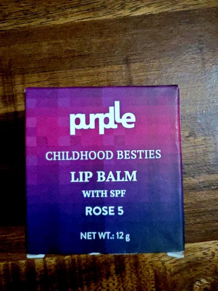 Purple Lip Balm