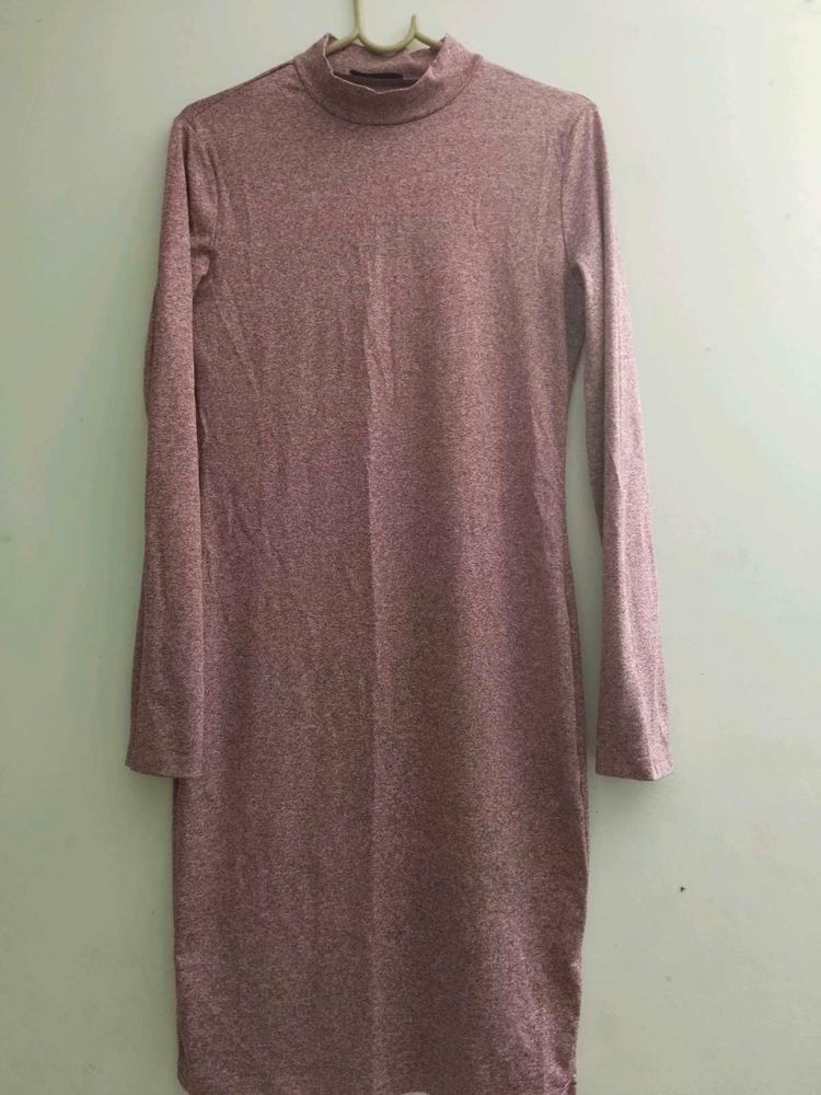 Bodycon Turtle Neck Dress
