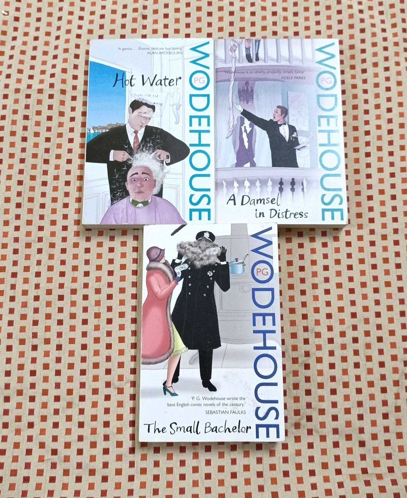 P.G. Wodehouse Book Trio