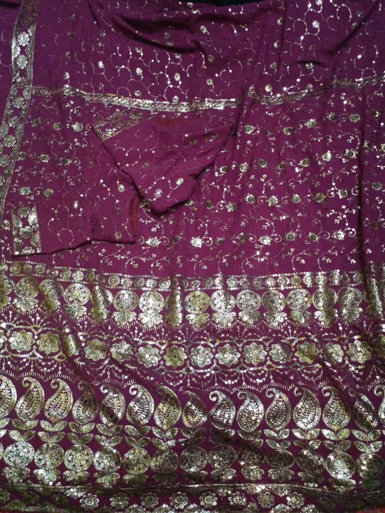 Full sequence work saree