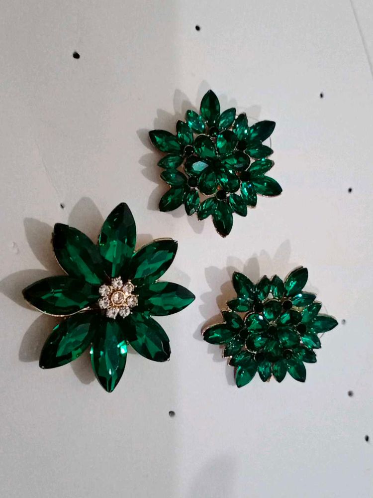 Set Of Finger Ring &amp; Earrings