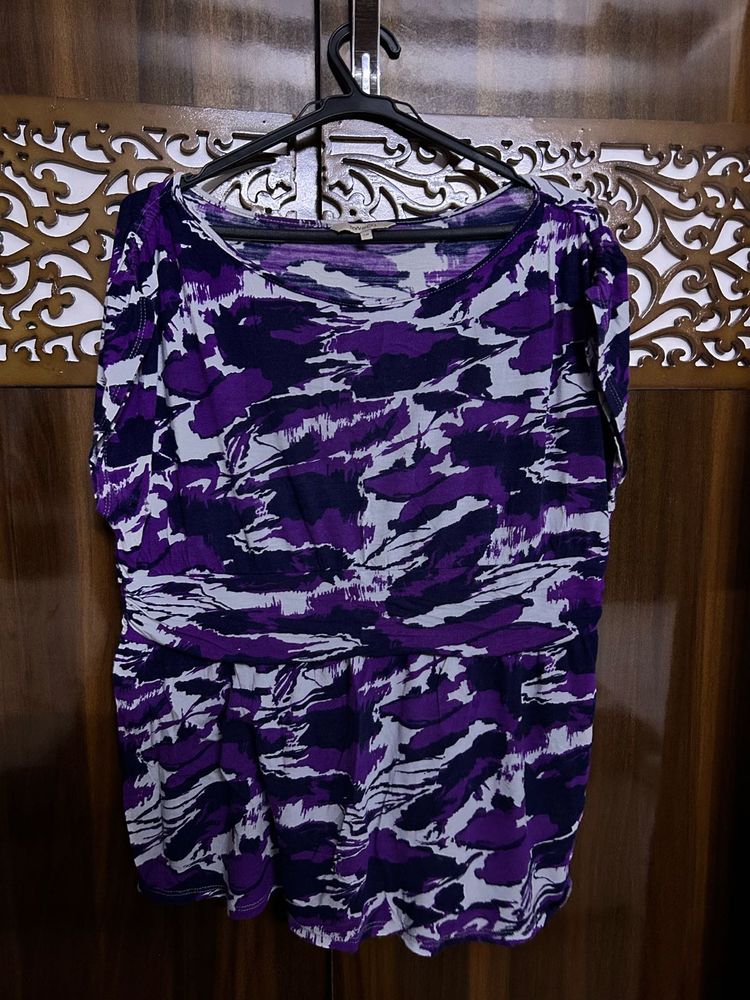 Abstract Print Top