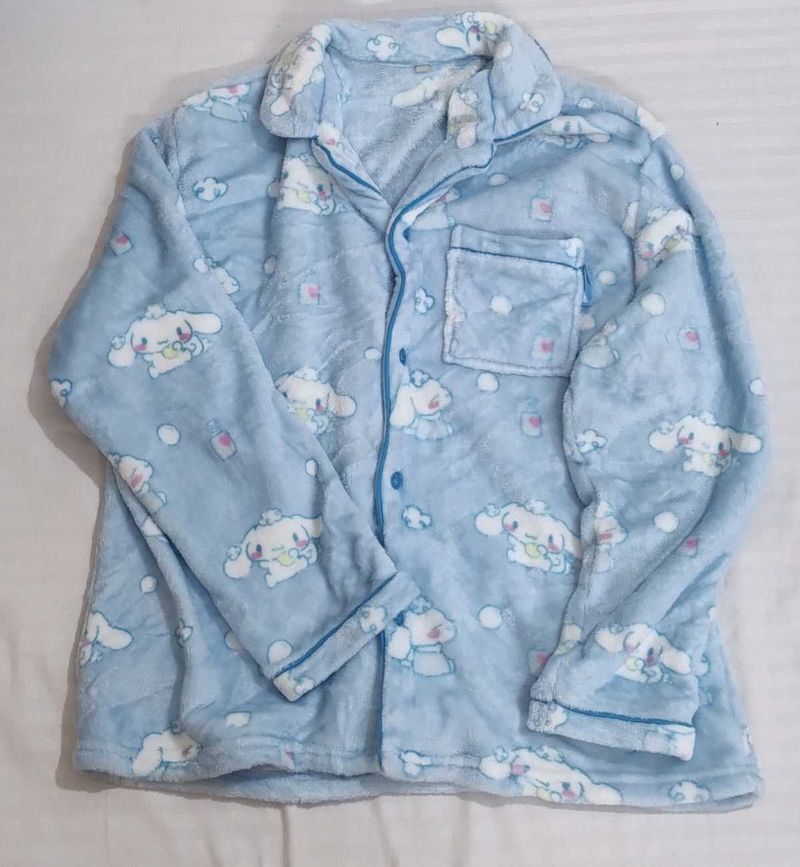 Cinnamonoroll Themed Fleece Pyjama Top