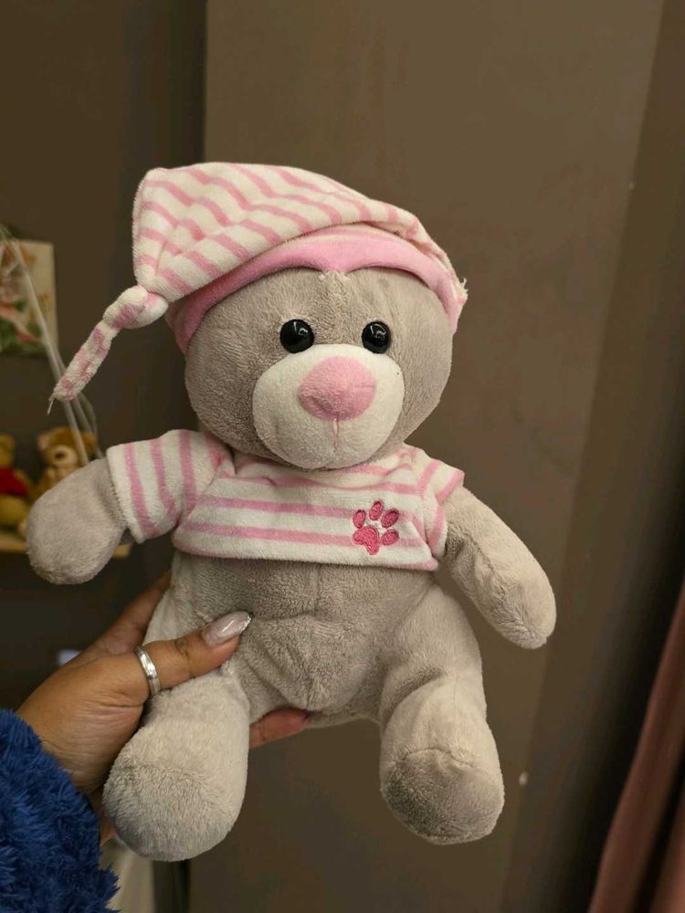 Cute Sleepy Bear Plush