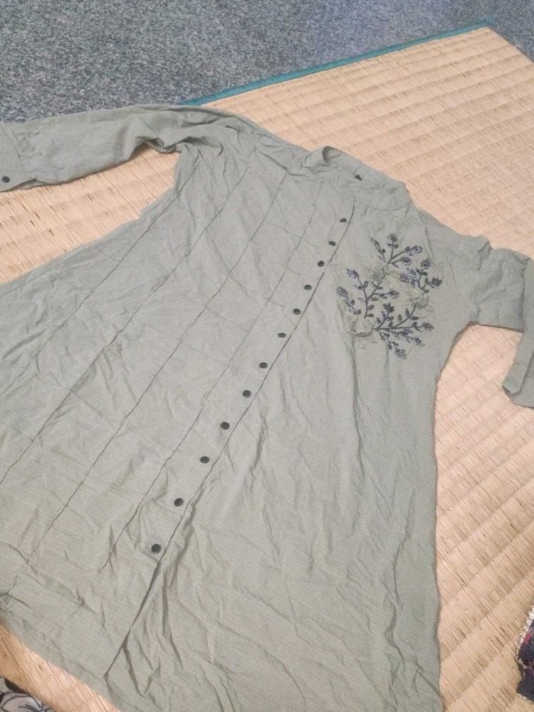 Embroidered Kurta Dress