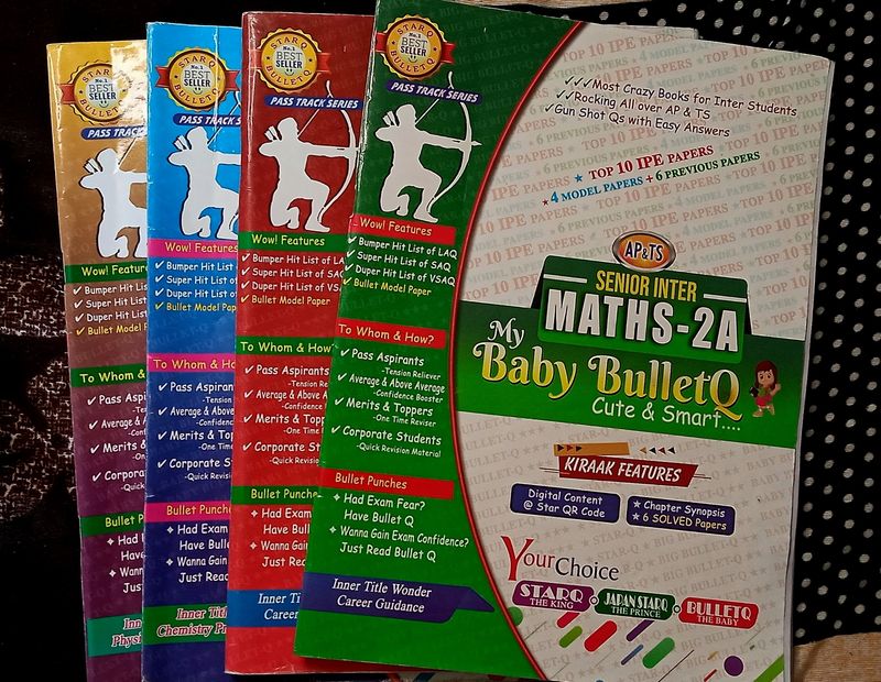 Baby Bullet Books For Senior Inter (Pack Of 4)