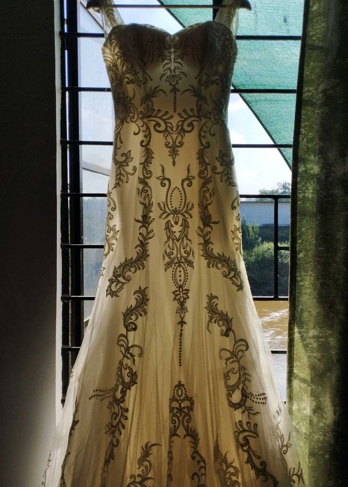 Mermaid wedding Dress.