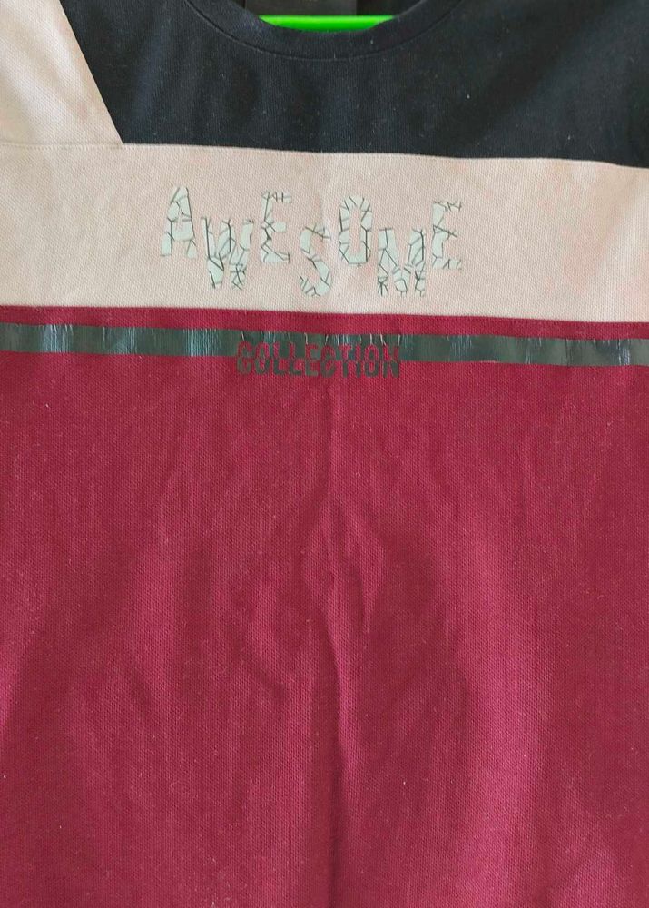 Awesome T-Shirt, size M, full sleeves,thick materi