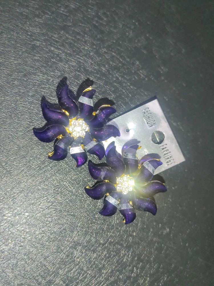 Floral Stud Earrings