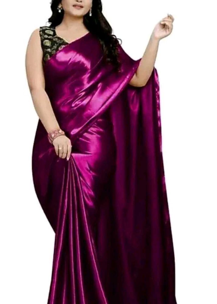 Elegant Purple Saree