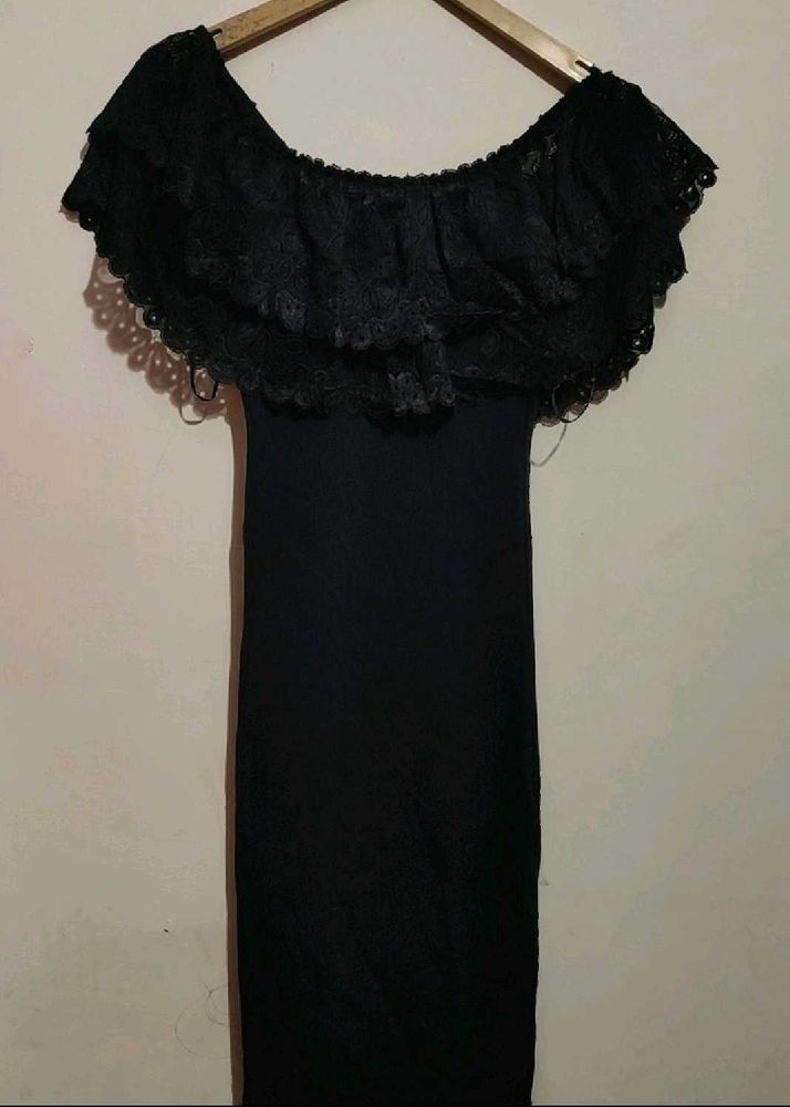 Black Bodyfeet Dress For Girl Or Woman 30 Bust
