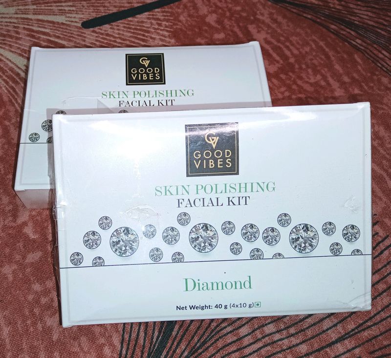 Skin Polishing Diamond Facial Kit 💎 (Good Vibes)