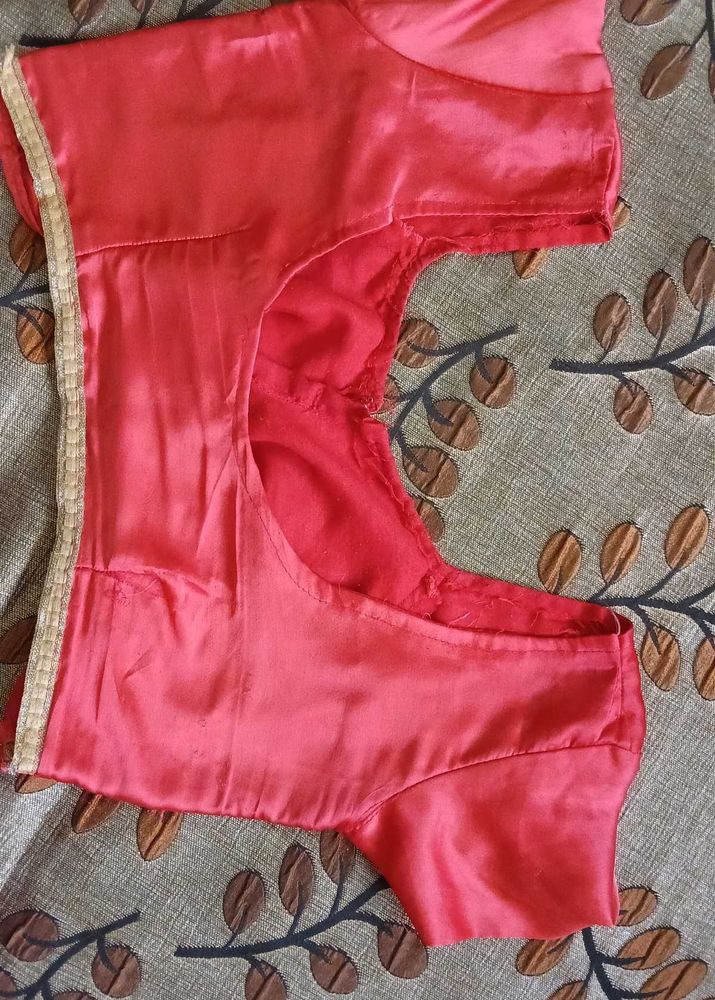 Elegant Coral Blouse