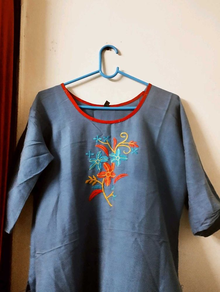 Blue Kurta