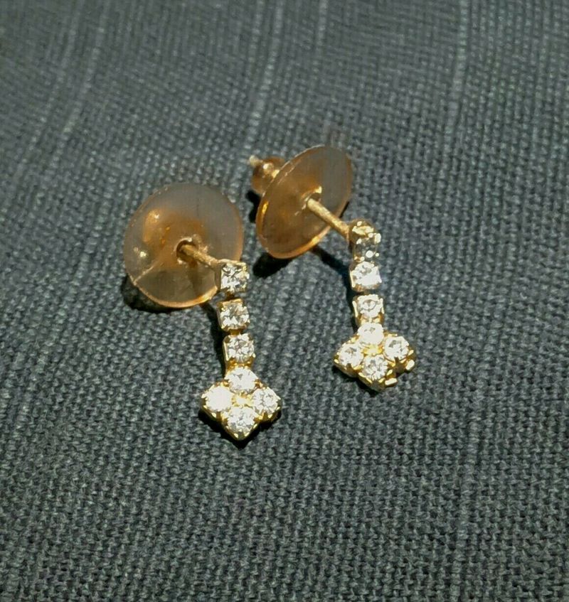 Diamond Studed Earrings