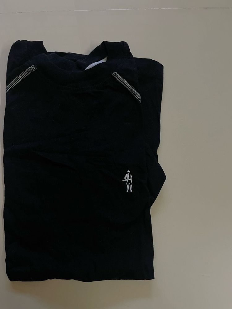 Jockey originals black compression sports T-Shirt