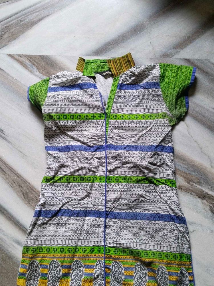 Striped Casual Kurta