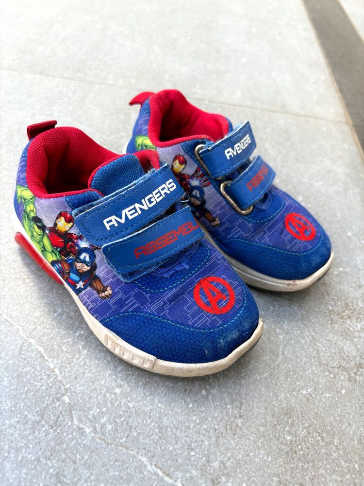 Marvel Avengers Kids Shoes - Blue - Size 25