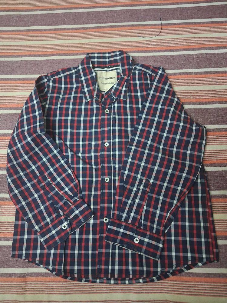 Boys&#39; Plaid Shirt From Hopscotch