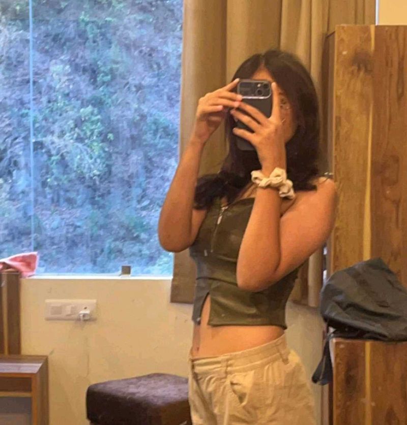 Olive Green Tube Top