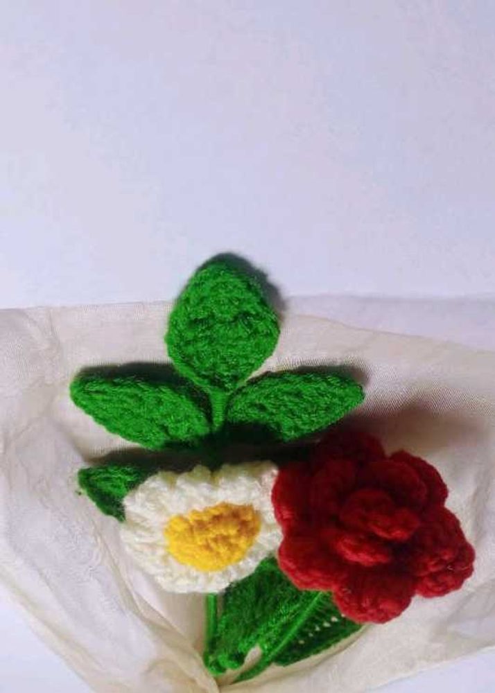 Crochet Flower Bouquet 💐🌹🌼