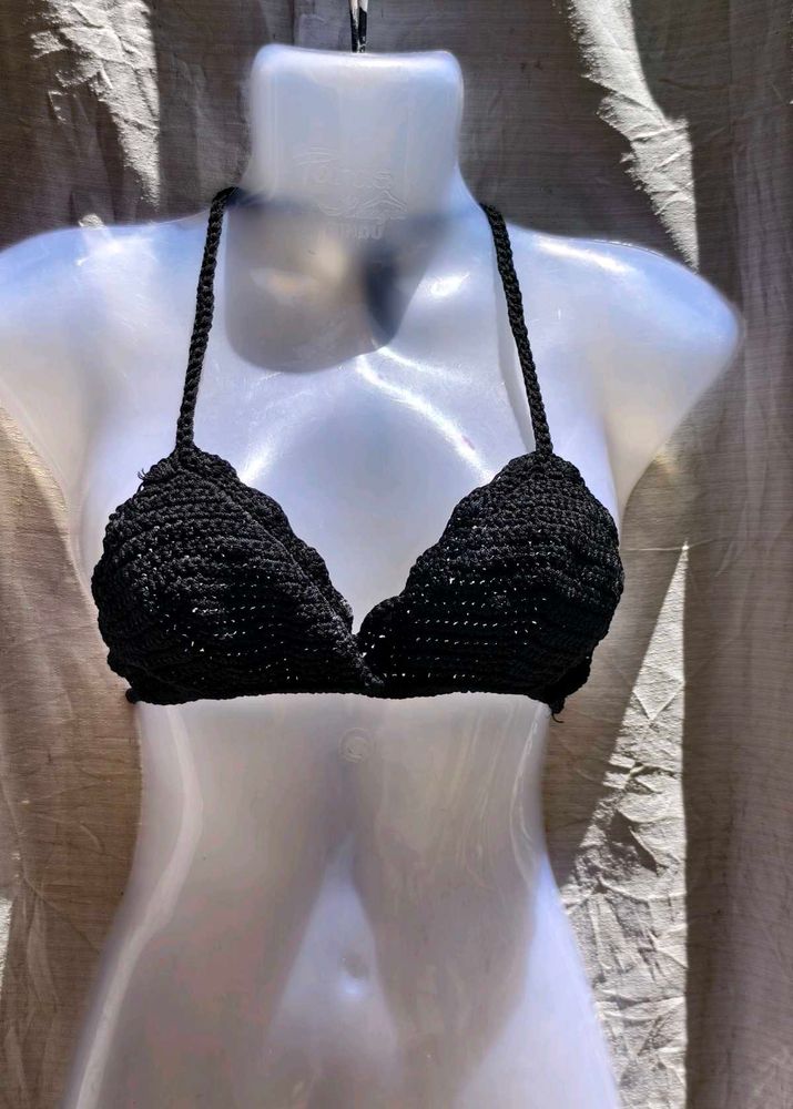 13J. SEXY BLACK BRALLETE