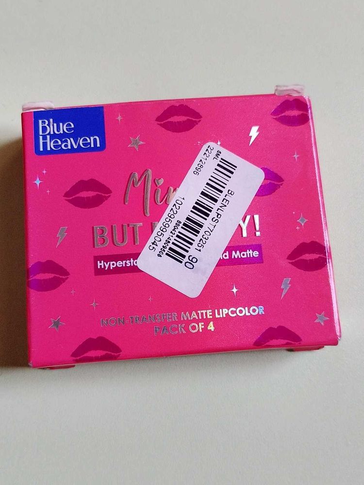 Blue Heaven Lipstick Palette