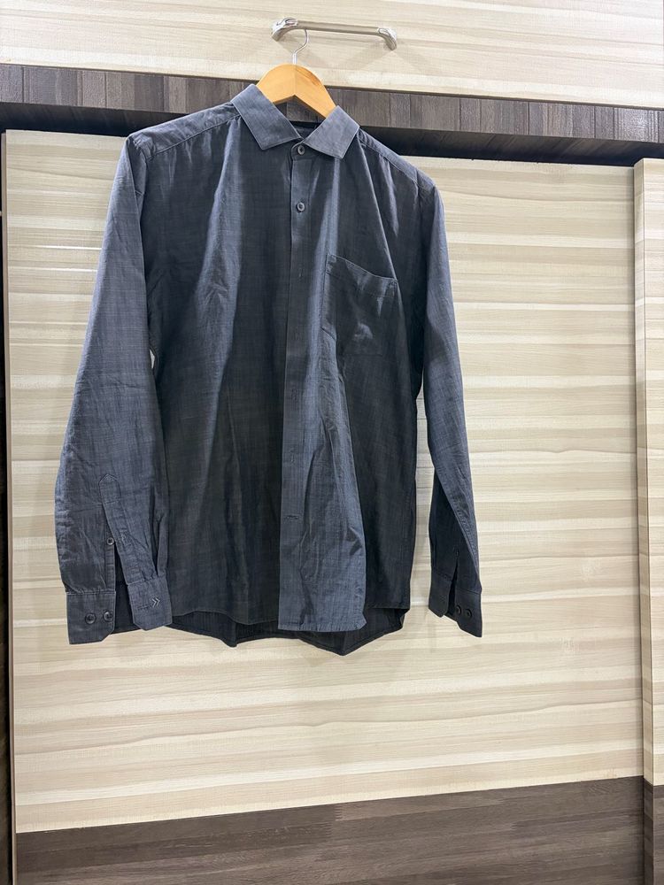 Grey Long Sleeve Shirt