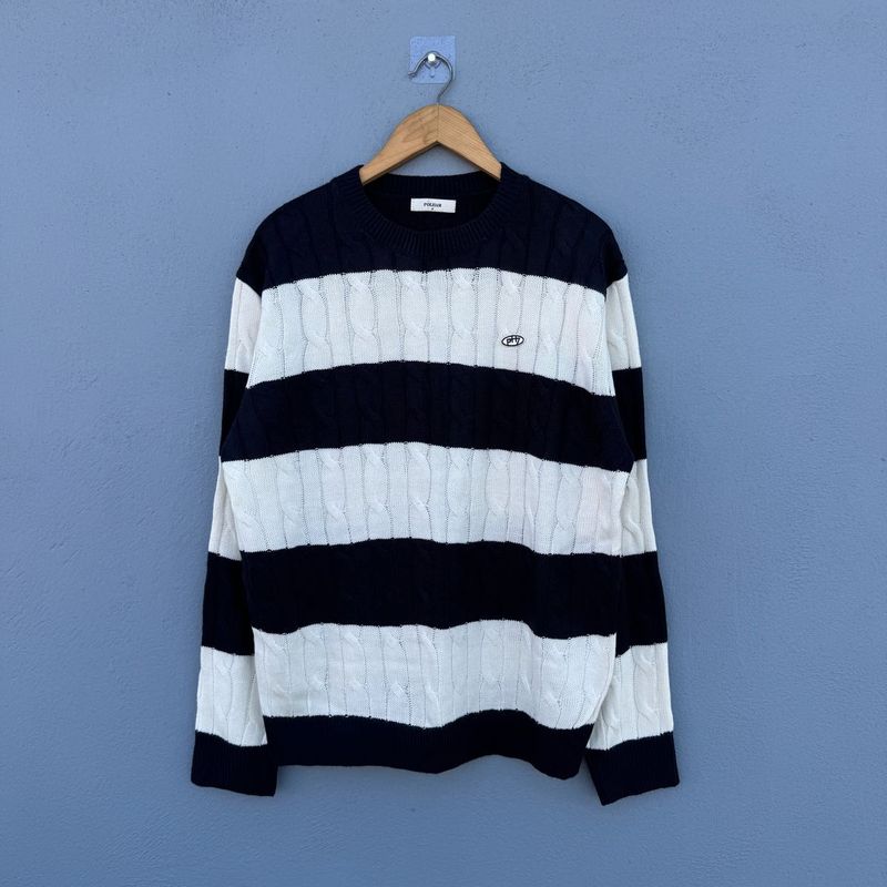 Striped Knitted Pullover