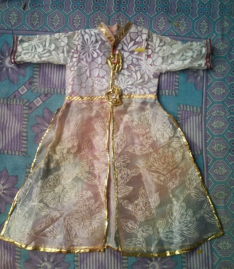 Lehenga With Long Choli