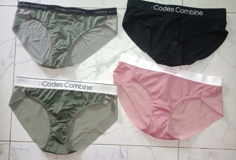Codes Combine Panties (4-Pack)
