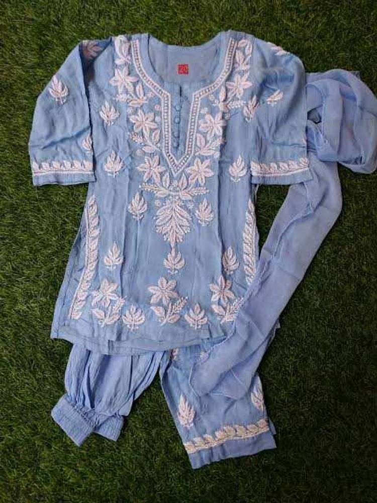 Chikankari Kids Wear