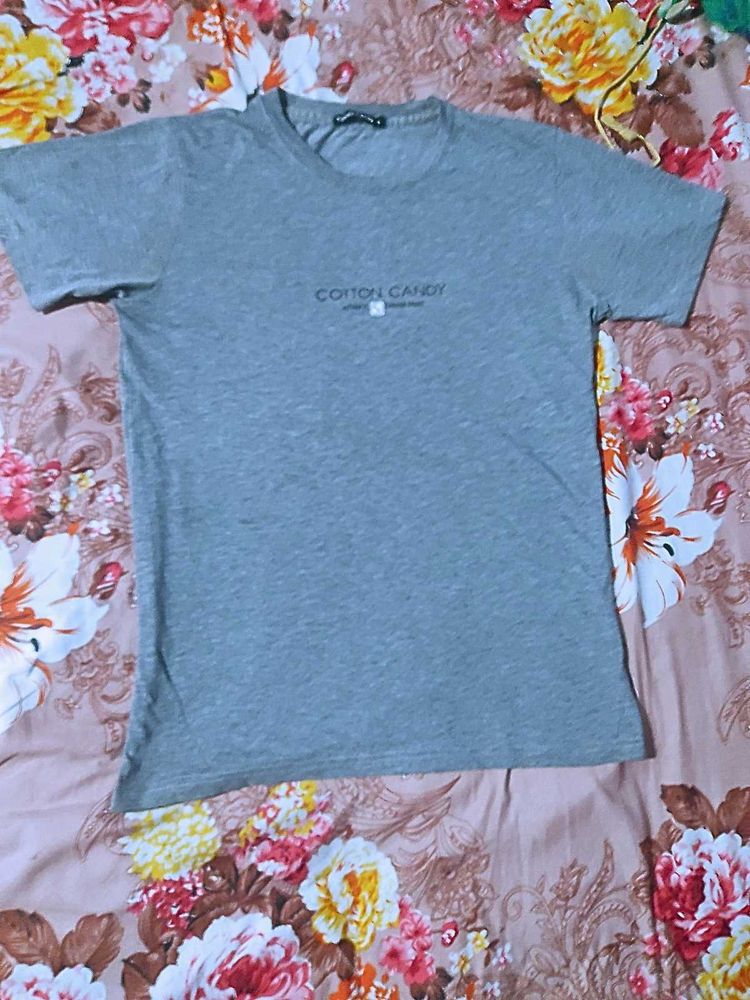 Grey Cotton Candy T-Shirt