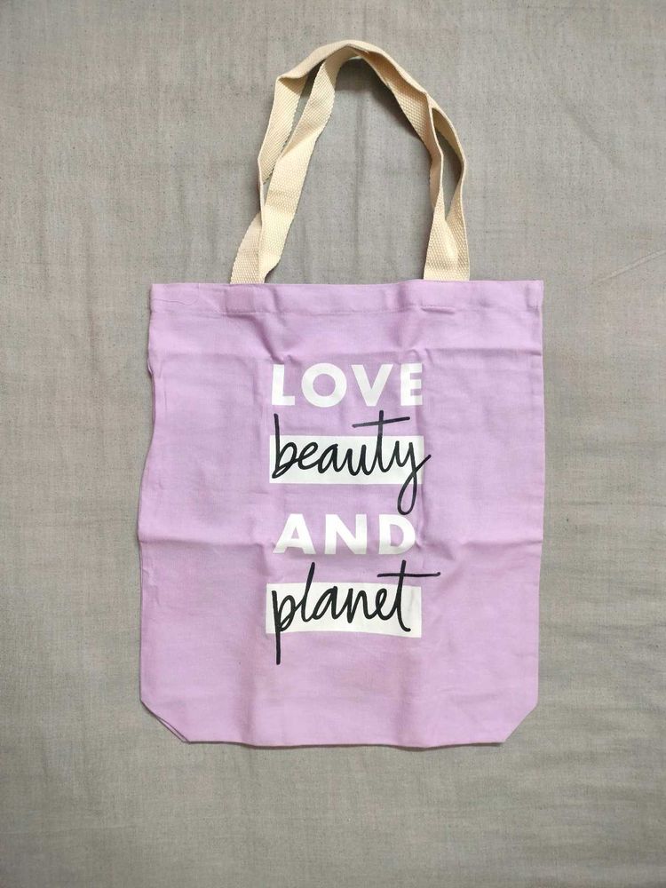 Beautiful Lavender Colour Tote Bag