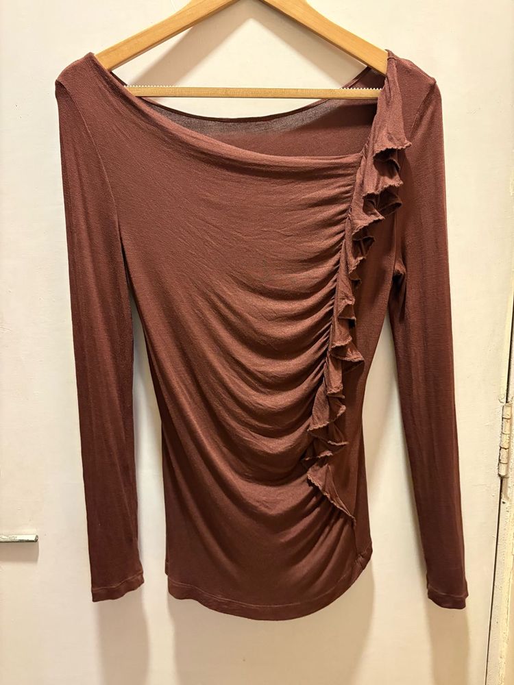 Beautiful Brown Imported Top