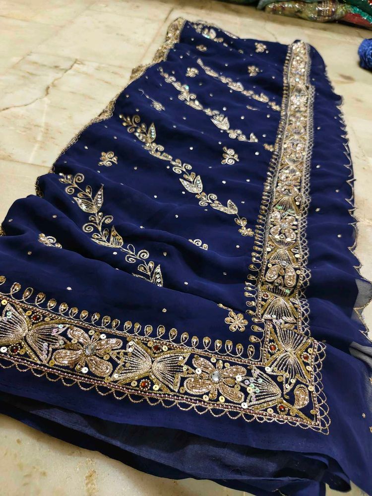 Aari Tari Work Saree