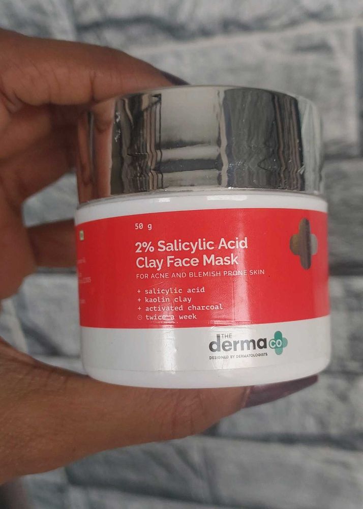 2% Salicylic Acid Clay Facemask The Derma Co